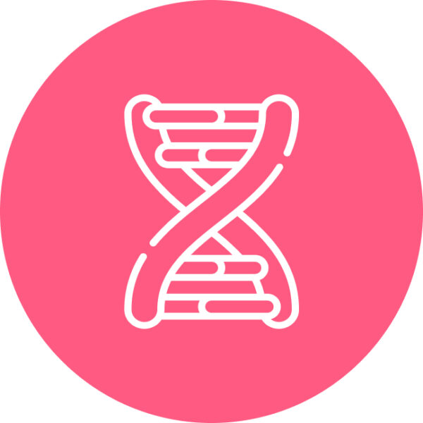 Icon - DNA  profiling - Circle